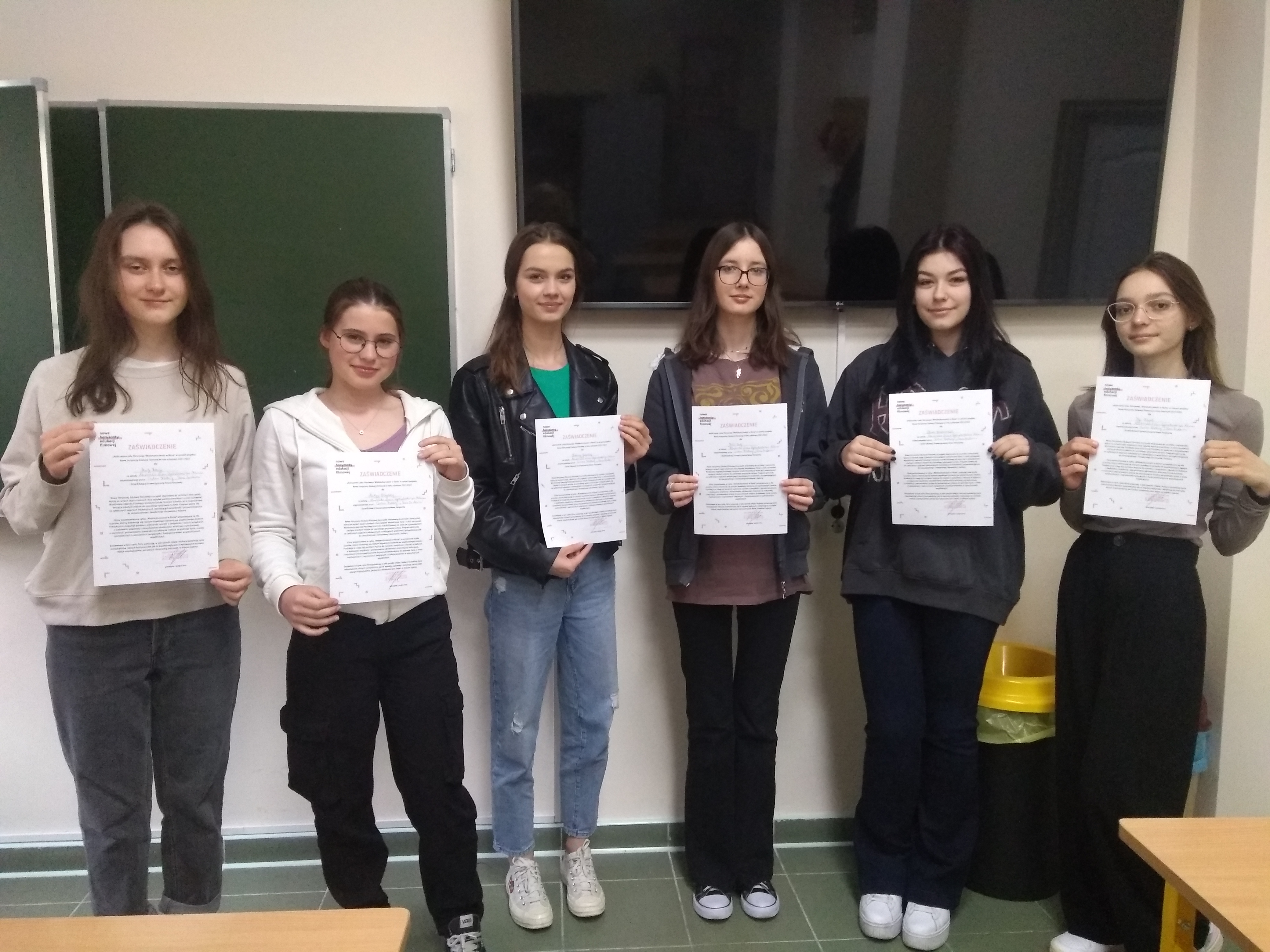 Uczniowie profilu humanistycznego ALO uczestniczyli w projekcie Nowe Horyzonty Edukacji Filmowej